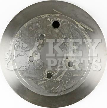 Key Parts KBD4756 - Гальмівний диск autocars.com.ua