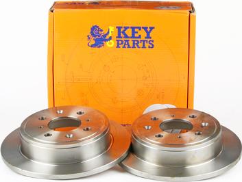 Key Parts KBD4933 - Гальмівний диск autocars.com.ua