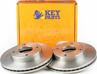 Key Parts KBD5214 - Гальмівний диск autocars.com.ua