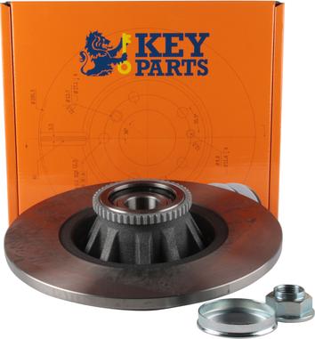 Key Parts KBD5813S - Гальмівний диск autocars.com.ua
