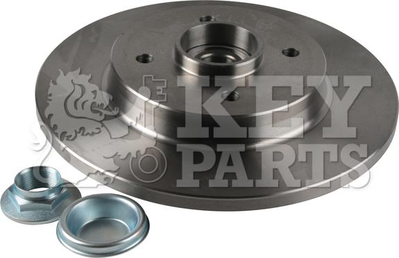 Key Parts KBD5842S - Гальмівний диск autocars.com.ua