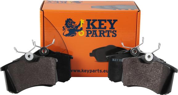 Key Parts KBP1512 - Гальмівні колодки, дискові гальма autocars.com.ua
