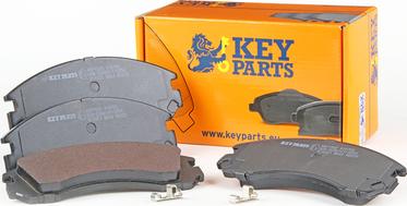 Key Parts KBP1565 - Гальмівні колодки, дискові гальма autocars.com.ua