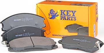 Key Parts KBP1789 - Гальмівні колодки, дискові гальма autocars.com.ua