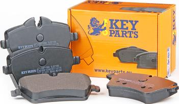 Key Parts KBP1988 - Гальмівні колодки, дискові гальма autocars.com.ua