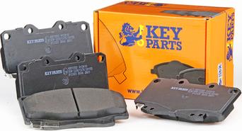 Key Parts KBP2002 - Гальмівні колодки, дискові гальма autocars.com.ua