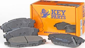 Key Parts KBP2004 - Гальмівні колодки, дискові гальма autocars.com.ua