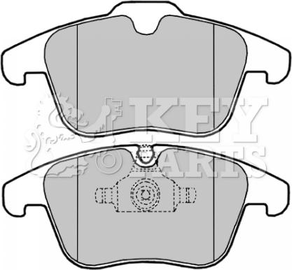 Key Parts KBP2023 - Гальмівні колодки, дискові гальма autocars.com.ua