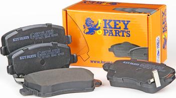 Key Parts KBP2166 - Тормозные колодки, дисковые, комплект autodnr.net
