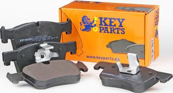 Key Parts KBP2334 - Гальмівні колодки, дискові гальма autocars.com.ua