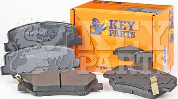 Key Parts KBP2340 - Гальмівні колодки, дискові гальма autocars.com.ua