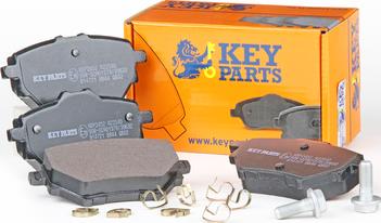 Key Parts KBP2452 - Гальмівні колодки, дискові гальма autocars.com.ua