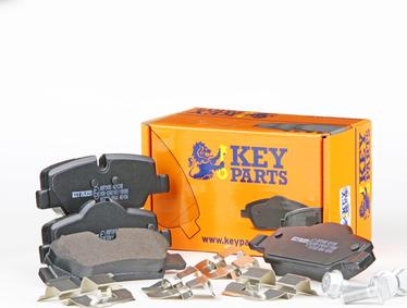 Key Parts KBP2495 - Гальмівні колодки, дискові гальма autocars.com.ua