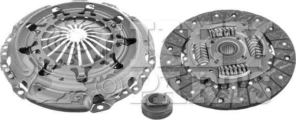 Key Parts KC2074 - Комплект сцепления autodnr.net