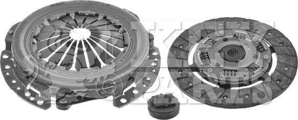 Key Parts KC2087 - Комплект зчеплення autocars.com.ua