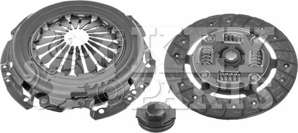 Key Parts KC2091 - Комплект зчеплення autocars.com.ua