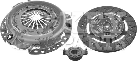 Key Parts KC6216 - Комплект зчеплення autocars.com.ua