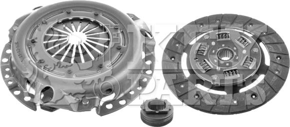 Key Parts KC7511 - Комплект зчеплення autocars.com.ua