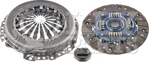 Key Parts KC7843 - Комплект зчеплення autocars.com.ua