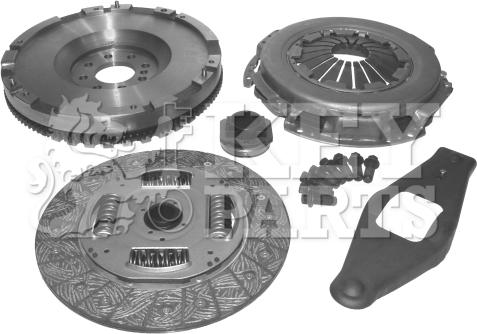 Key Parts KCF1001 - Комплект для переобладнання, зчеплення autocars.com.ua