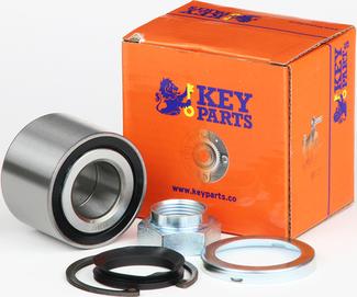 Key Parts KWB080 - Комплект підшипника маточини колеса autocars.com.ua