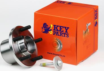 Key Parts KWB1097 - Комплект подшипника ступицы колеса autodnr.net