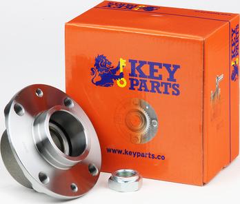 Key Parts KWB291 - Комплект підшипника маточини колеса autocars.com.ua