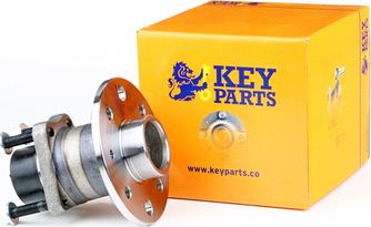 Key Parts KWB411 - Комплект підшипника маточини колеса autocars.com.ua