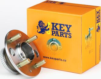 Key Parts KWB529 - Комплект підшипника маточини колеса autocars.com.ua
