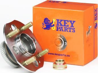 Key Parts KWB654 - Комплект підшипника маточини колеса autocars.com.ua