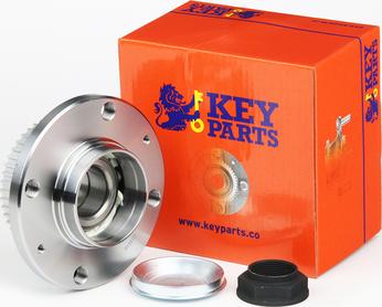 Key Parts KWB897 - Комплект підшипника маточини колеса autocars.com.ua