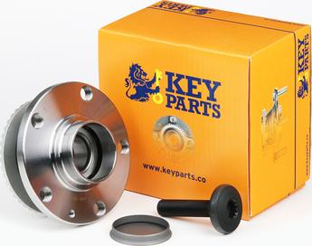 Key Parts KWB906 - Комплект підшипника маточини колеса autocars.com.ua