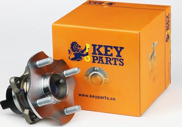 Key Parts KWB971 - Комплект підшипника маточини колеса autocars.com.ua