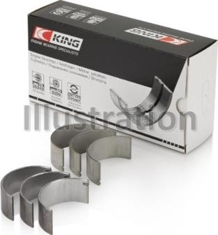 King CR 349XA0.5 - шатуни підшипник autocars.com.ua