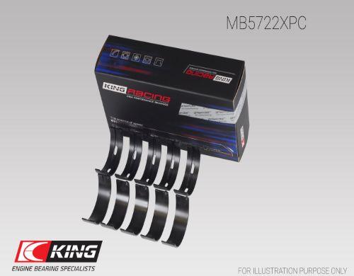 King MB5722XPC - Комплект подшипников коленчатого вала avtokuzovplus.com.ua