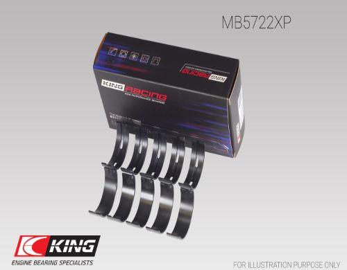 King MB5722XP - Комплект подшипников коленчатого вала avtokuzovplus.com.ua