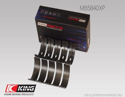 King MB5840XP - Комплект підшипників колінчастого вала autocars.com.ua