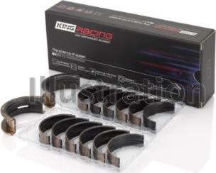 King MB7772XP0.25 - Комплект підшипників колінчастого вала autocars.com.ua