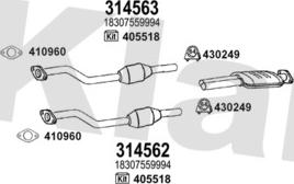 Klarius 060679E - Система випуску ОГ autocars.com.ua