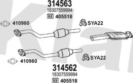 Klarius 060679U - Система випуску ОГ autocars.com.ua