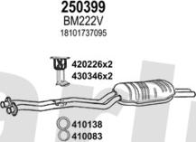 Klarius 060985E - Система випуску ОГ autocars.com.ua