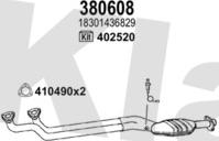 Klarius 061043E - Система випуску ОГ autocars.com.ua