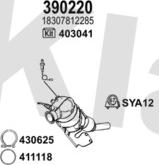 Klarius 061161U - Система випуску ОГ autocars.com.ua