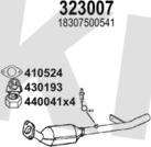 Klarius 061130E - Система випуску ОГ autocars.com.ua