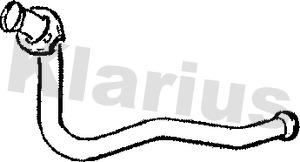 Klarius 110143 - Труба вихлопного газу autocars.com.ua