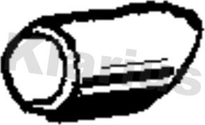 Klarius BM483K - Насадка випускної труби autocars.com.ua