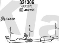 Klarius 120438E - Система випуску ОГ autocars.com.ua