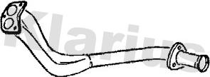 Klarius 130293 - Труба вихлопного газу autocars.com.ua