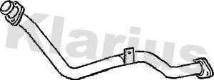 Klarius 130371 - Труба вихлопного газу autocars.com.ua