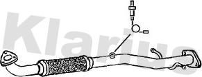 Klarius 143077 - Труба вихлопного газу autocars.com.ua